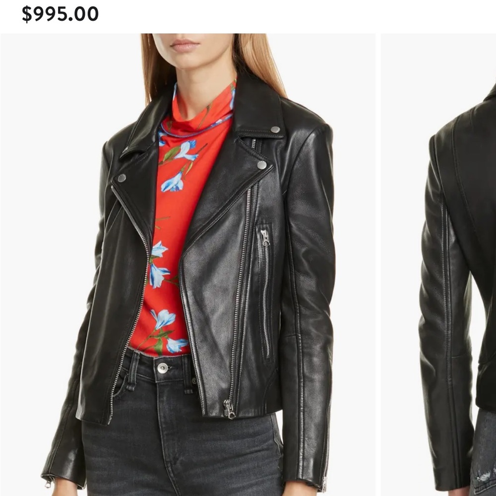 Rag & Bone Lamb Leather jacket